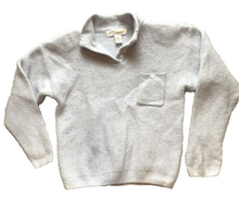 Load image into Gallery viewer, Norm Thompson Sweater Womens Large Silk Angora Lambswool Cowl Neck Outerwear