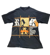 Load image into Gallery viewer, All City Football Shirt Adult Large Black 4 Real Classic Streetwear Skater Mens