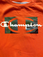 Load image into Gallery viewer, Champion Sweatshirt Adult Extra Large Tall XLT Big Logo Hoodie Athleticwear Mens