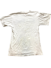 Load image into Gallery viewer, VTG Bahamas Shirt Womens Large White Bad to the Bone Pirate Skull 80s Crossbones
