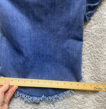 Load image into Gallery viewer, Alivia Ford Jeans Womens 24W Whiskered Rayon Spandex Fringe Hem Asymmetric Plus