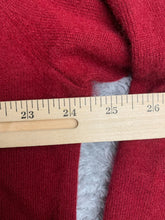 Load image into Gallery viewer, Land's End Sweater Adult Large Red 100% Cashmere Oversized Grandpa Outerwear Men