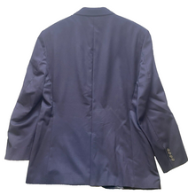 Load image into Gallery viewer, Lauren Ralph Lauren Suit Coat Mens 44R Navy Blue Slim 100% Wool Sport Blazer