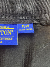 Load image into Gallery viewer, Pendleton Skirt Womens 18W (40x27.5) Charcoal Pencil Straight Woolen Mills Plus