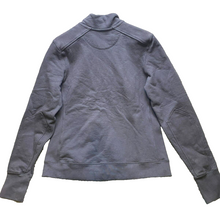 Load image into Gallery viewer, American Giant Jacket Womens Extra Large Gray Full Zip Mock Neck Fleece USA Moto