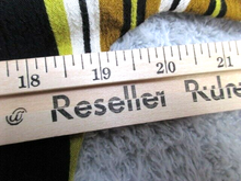 Load image into Gallery viewer, Polly & Esther Shirt Womens Large Button Front Tie Cropped Blouse Striped Ladies