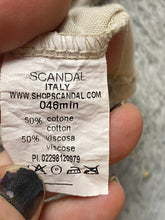 Load image into Gallery viewer, Scandal Shirt Women Small Taupe Tank Viscose Scoop Neck Racerback Pullover Italy