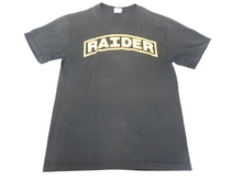 Load image into Gallery viewer, Vintage Raider Shirt Womens Small Defeat Is Not A Raider Word Skull Head Ladies