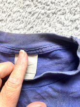 Load image into Gallery viewer, Vintage Nike Shirt Adult 2XL XLL Blue Mini Swoosh Logo Silver Tag Y2k 00s Mens