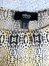 Load image into Gallery viewer, MNG by Mango Shirt Womens Extra Large Yellow Gold Tank Blouse Oversized Ladies