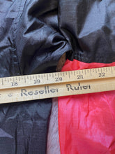 Load image into Gallery viewer, VTG Columbia Jacket Womens Medium Black Neon Full Zip Windbreaker Radial Sleeve