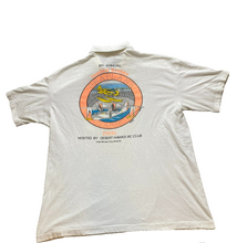 Load image into Gallery viewer, VTG Seaplane Shirt Adult 2X 2XL Single Stitch 8th Annual London Bridge Polo Mens