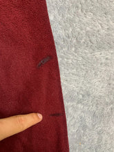 Load image into Gallery viewer, Vintage Cabelas Sweater Adult Medium Deep Red Snaps Collar Fleece Outerwear Mens