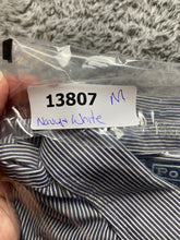 Load image into Gallery viewer, Ralph Lauren Shirt Adult 17.5 34/35 Navy White Stripe Button Up Casual Dress Men