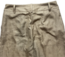 Load image into Gallery viewer, Trina Turk Pants Womens 6 Tan Wide Leg High Rise Front Pockets Womens