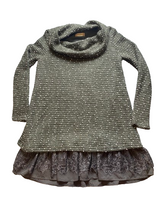 Load image into Gallery viewer, Anthropologie Altar'd State Dress Women Medium Forest Green Tunic Lagenlook Lady