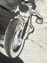 Load image into Gallery viewer, Calvin Klein Shirt Adult Large Black Gray Motorcycle Biker Streetwear Jeans Mens