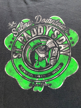 Load image into Gallery viewer, St Paddy's Day Shirt Adult 2XL XXL Black 2nd Annual Salina Downtown Y2K Mens