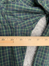 Load image into Gallery viewer, Ralph Lauren Shirt Adult 17 34/35 Green Plaid Classic Fit Purple Pony Dress Mens