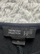 Load image into Gallery viewer, J Jill Dress Womens Extra Large Black Jersey Rayon Spandex Boxy Stretch Ladies