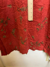 Load image into Gallery viewer, VTG Country Wear Casuals Dress W/ Jacket Womens Large Rustic Red Linen Rayon