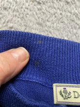 Load image into Gallery viewer, Donald Ross Sweater Adult Large Blue Collared 1/4 Zip Pullover Golf Preppy Mens