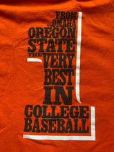Load image into Gallery viewer, Oregon State Beavers Shirt Adult Large Orange National Champions Nike NCAA Mens