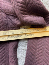 Load image into Gallery viewer, Prana Sweater Womens Medium Maroon Quilted Silverspring Oversized Pullover Lady