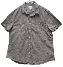 Load image into Gallery viewer, Lucky Brand Shirt Adult Extra Large Chambray Button Up Collared Pockets Mens