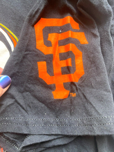 Load image into Gallery viewer, San Francisco Giants Shirt Womens Medium Black Grateful Dead #65 Grunge Ladies