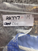 Load image into Gallery viewer, Nat Nast Shirt Adult 2XL XXL Blue Button Up Silk Blend Embroidery Hawaiian Mens