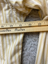 Load image into Gallery viewer, Robert Graham Shirt Adult Medium Golden Tan Stripes Embroidered Rayon Silk Mens