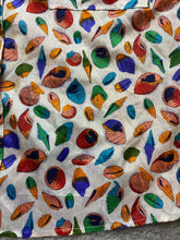 Load image into Gallery viewer, VTG Notations Shirt Womens Medium AOP Seashells Seashellcore Beachy Oversized