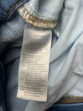 Load image into Gallery viewer, Madewell Jeans Womens 37x27 Blue Mid Rise Skinny Whiskered Tapered Denim Ladies
