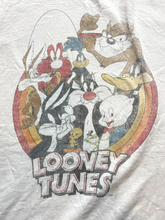 Load image into Gallery viewer, Looney Tunes Shirt Adult 2XL XXL Ivory TAZ Daffy Duck Porky Yosemite Tweety Men