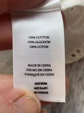 Load image into Gallery viewer, Rails Shirt Womens Medium Ivory Eyelet Oversized Boho Peasant Hippie Blouse Lady