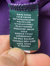 Load image into Gallery viewer, Lauren Ralph Laure Shirt Womens 2X Plum Keyhole Tunic Flare Sleeve Blouse Plus