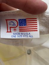 Load image into Gallery viewer, VTG Zeller Electric Hat Cap Adult Strapback One Size White Baseball USA Made