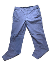 Load image into Gallery viewer, J Crew Pants 33x32 Blue Bedford Straight Leg Flat Front Trouser Dress Mens