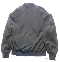 Load image into Gallery viewer, VTG Marlow White Jacket Adult Large Black Zip Up Bomber Academy Series USA Mens