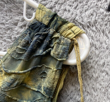 Load image into Gallery viewer, M Heart M Dress Womens Small Distressed Bodycon Earthy Short Sleeveless Ladies