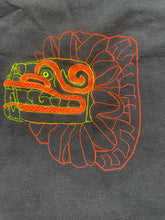 Load image into Gallery viewer, Bee Mistic Jacket Adult Large Black Dragon Head Art Artsy Full Zip Hoodie Mens