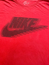 Load image into Gallery viewer, Nike Shirt Adult 3XL XXXL Red Athletic Cut Blur Center Swoosh Activewear Mens