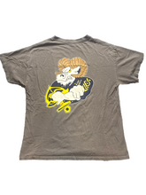 Load image into Gallery viewer, USS Providence Shirt Adult Large Taupe USN Ram Navy Military Pride Anchor Mens