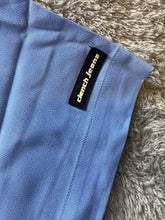 Load image into Gallery viewer, Clench Jeans Shirt Adult 2XL Blue Subliminal Ombre AOP Pattern Pocket Button Men