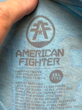 Load image into Gallery viewer, American Fighter Shirt Adult 3XL Blue Premium Athletics Training Division Mens