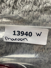 Load image into Gallery viewer, Liquid By Sioni Poncho Womens Small/Medium Maroon Shall Studded Snaps Ladies