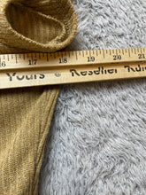 Load image into Gallery viewer, City Studio Dress Womens 15/16 Tan Ribbed Knit A-Line Spandex Buttons NWT