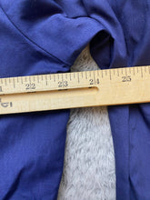 Load image into Gallery viewer, Vintage Wedgefield Shirt Adult Medium Navy Button Up Pockets Cuffs Casual Mens