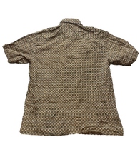 Load image into Gallery viewer, Burma Bibas Shirt Adult Large Geometric Hawaiian Button Up 60 Singles Lawn Mens